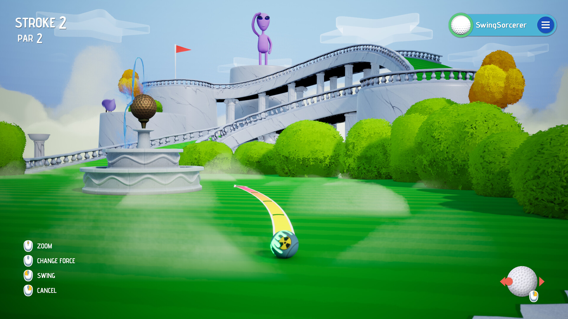 Minigolf Galaxy - Green Valley screenshot screenshot 1