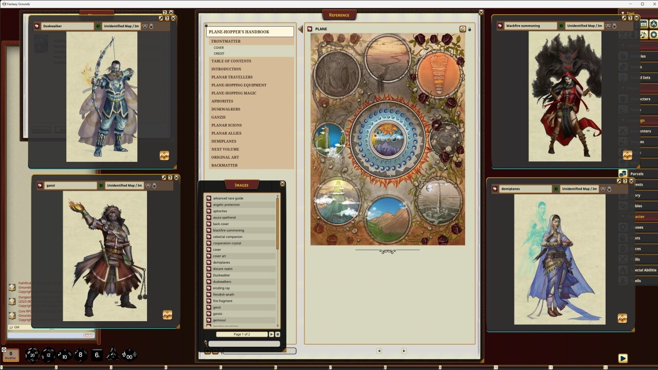 Fantasy Grounds - Pathfinder RPG - Pathfinder Companion: Plane-Hopper's Handbook #3