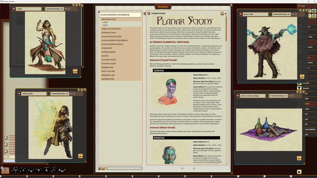 Fantasy Grounds - Pathfinder RPG - Pathfinder Companion: Plane-Hopper's Handbook #4