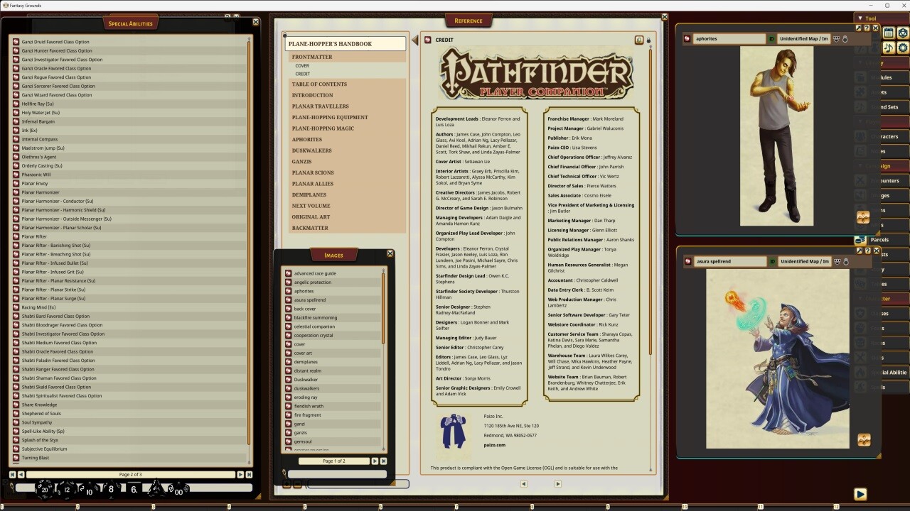 Fantasy Grounds - Pathfinder RPG - Pathfinder Companion: Plane-Hopper's Handbook #2