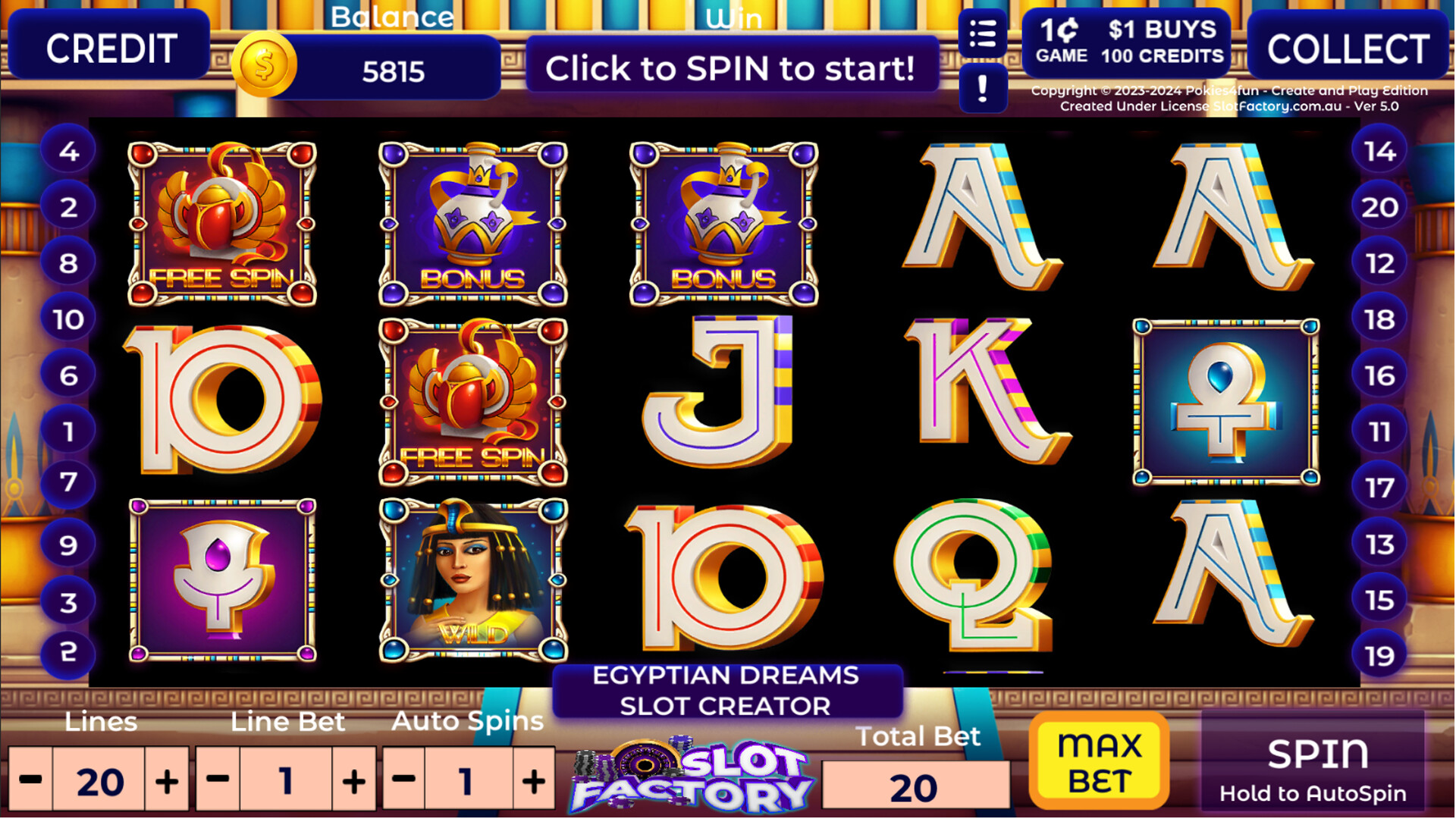 Egyptian Dreams screenshot screenshot 4