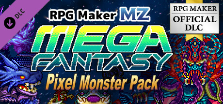RPG Maker MZ - MEGA FANTASY Pixel Monster Pack banner image