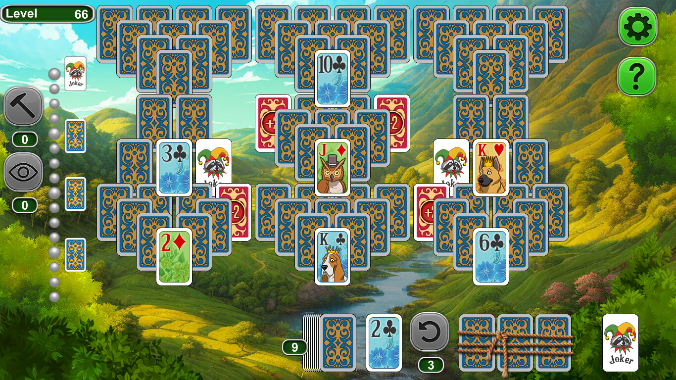 Weekend solitaire: Summer village screenshot 1