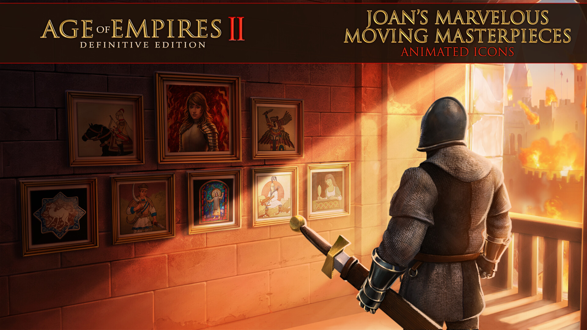 Age of Empires II: Definitive Edition – Joan’s Marvelous Moving Masterpieces Animated Icons Featured Screenshot #1