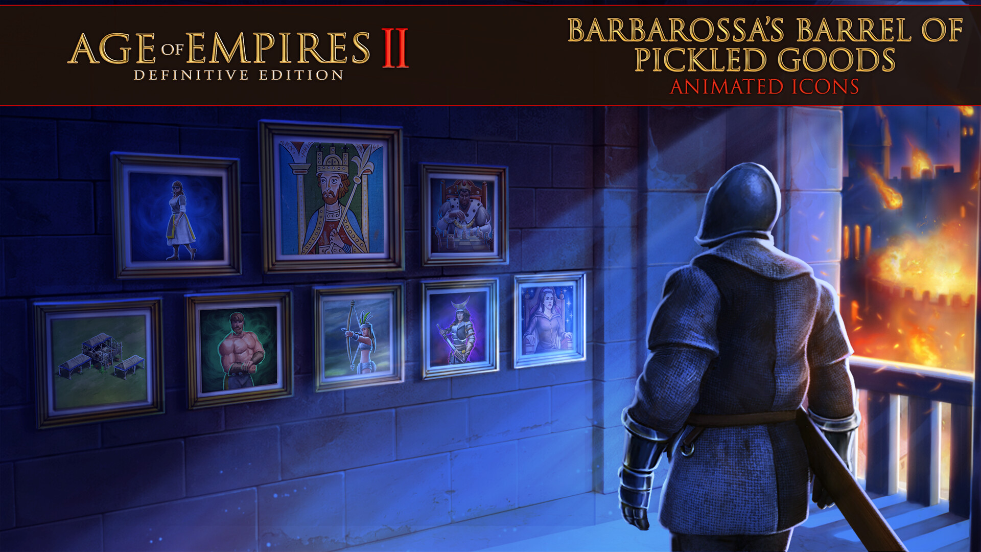Age of Empires II: Definitive Edition – Barbarossa’s Barrel of Pickled Goods Animated Icons Featured Screenshot #1