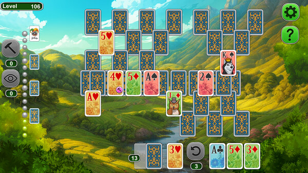 Weekend solitaire: Summer village Demo screenshot 6
