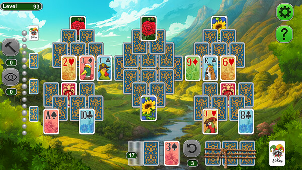 Weekend solitaire: Summer village Demo screenshot 3