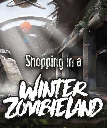 Shopping in a Winter Zombieland