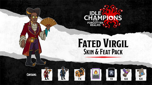 Idle Champions - Fated Virgil Skin & Feat Pack