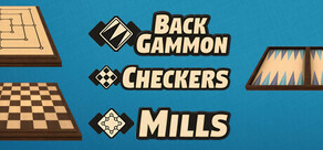 Backgammon + Checkers + Mills
