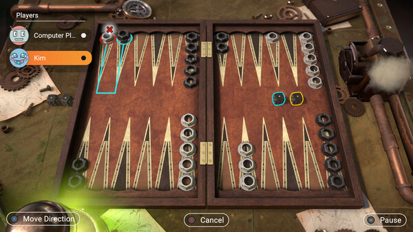 Скриншот из Backgammon + Checkers + Mills Скриншот из Backgammon + Checkers + Mills