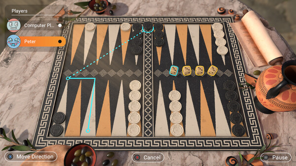 Скриншот из Backgammon + Checkers + Mills Скриншот из Backgammon + Checkers + Mills