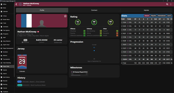Hockey Legacy Manager 24for windows and Linux 1