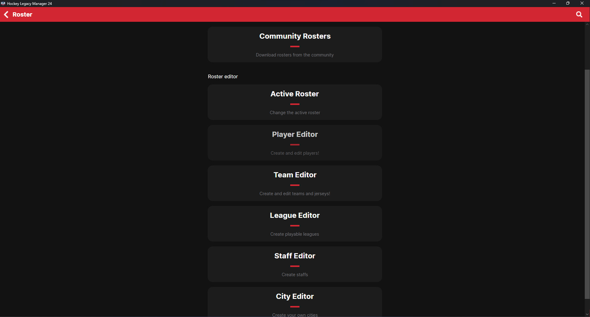 Hockey Legacy Manager 24 #10