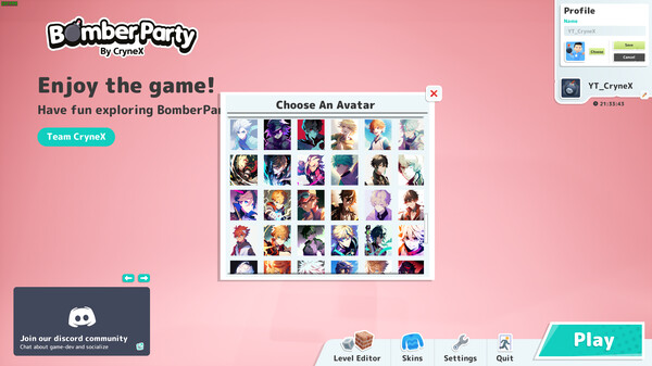 Скриншот из Bomber Party Anime Avatars DLC
