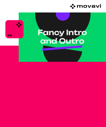 Movavi Video Editor 2024 - Fancy Intro and Outro Pack
