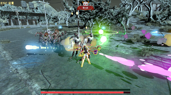 Скриншот из 僵尸禁地:朱丽叶