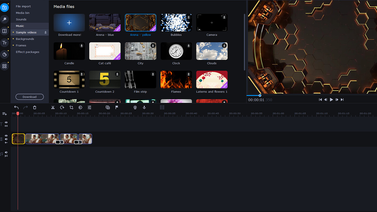 Movavi Video Editor 2024 - Good Game Pack #5