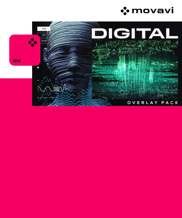 Movavi Video Editor 2024 - Digital Overlay Pack