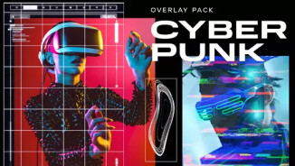 Movavi Video Editor 2024 - Cyberpunk Overlay Pack #0