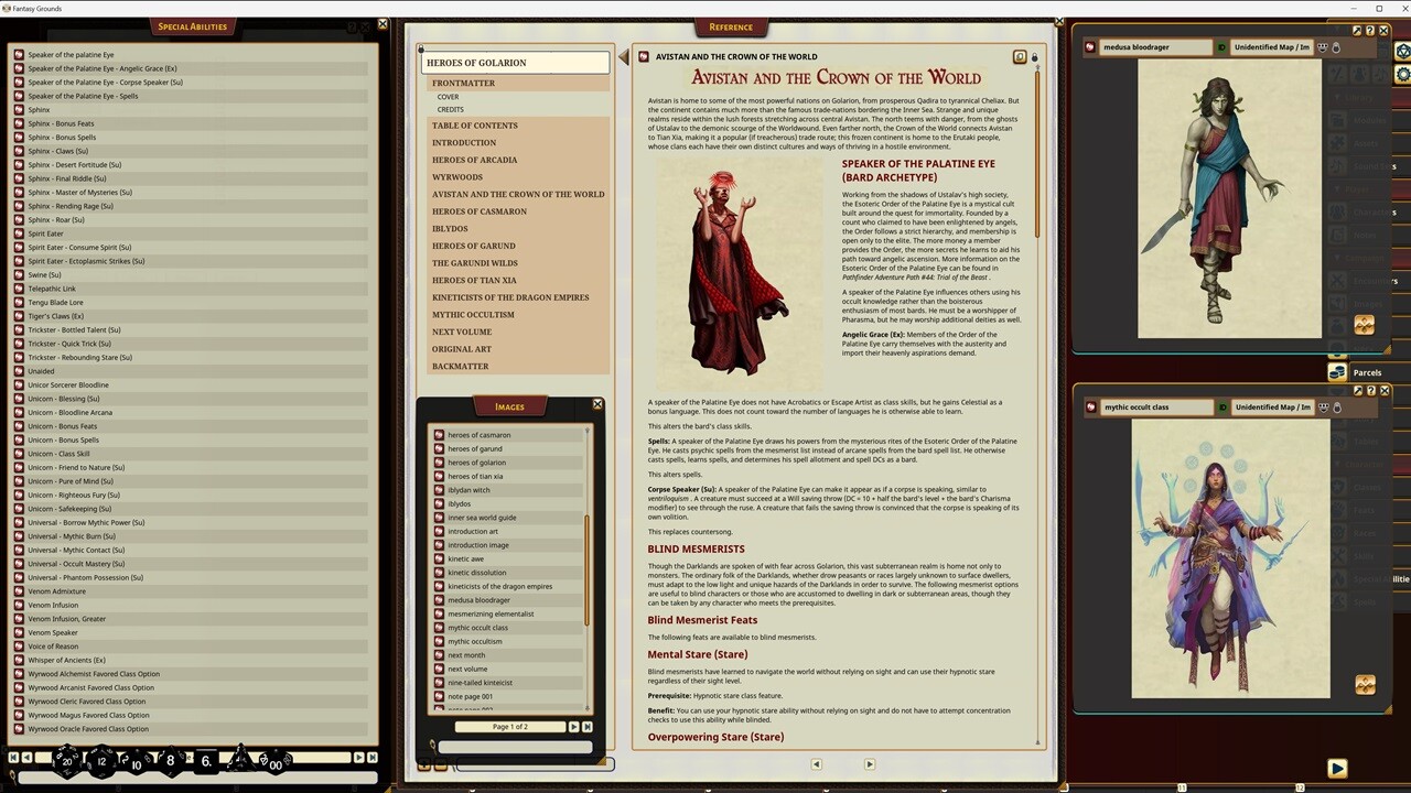 Fantasy Grounds - Pathfinder RPG - Pathfinder Companion: Heroes of Golarion #4