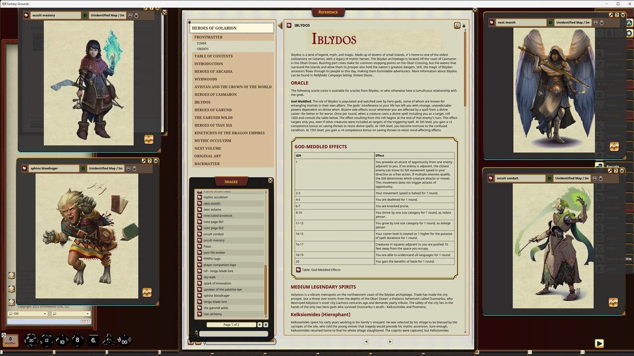 Fantasy Grounds - Pathfinder RPG - Pathfinder Companion: Heroes Of ...