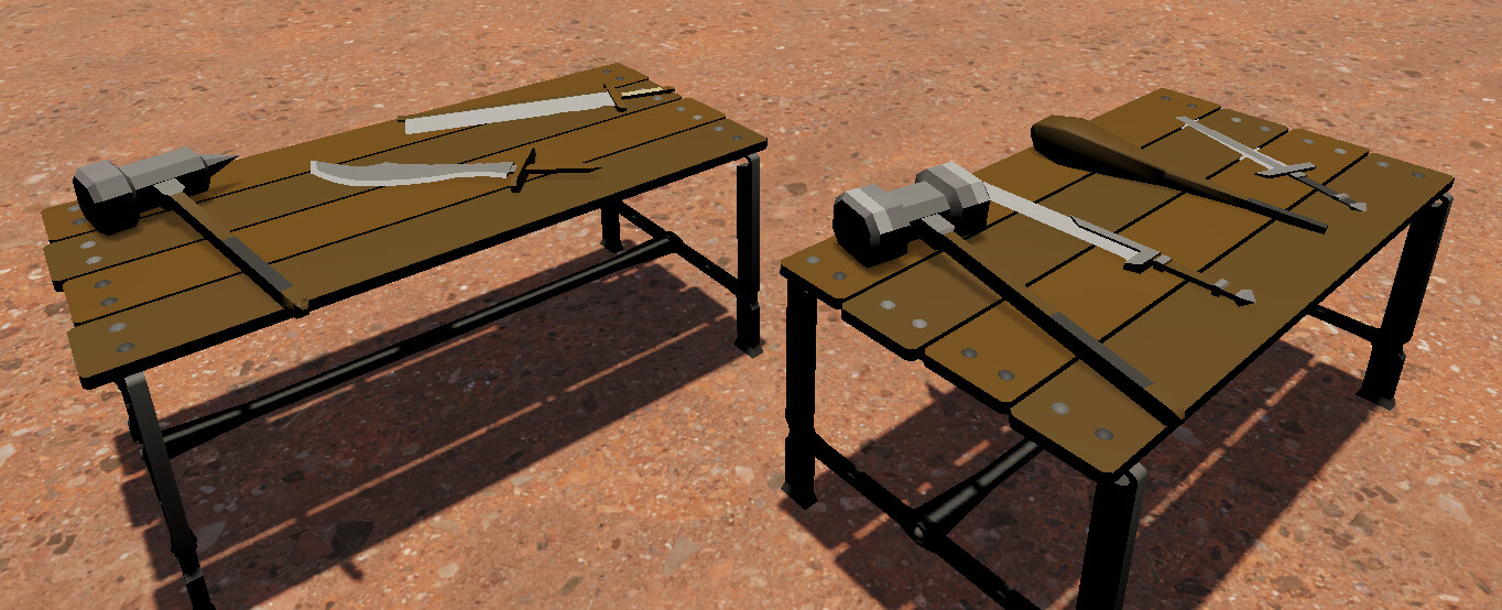 GameGuru MAX Low Poly Asset Pack - Knight Weapons Melee #2