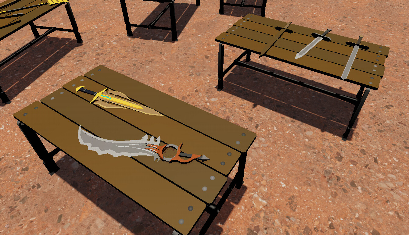 GameGuru MAX Low Poly Asset Pack - Knight Weapons Melee #7