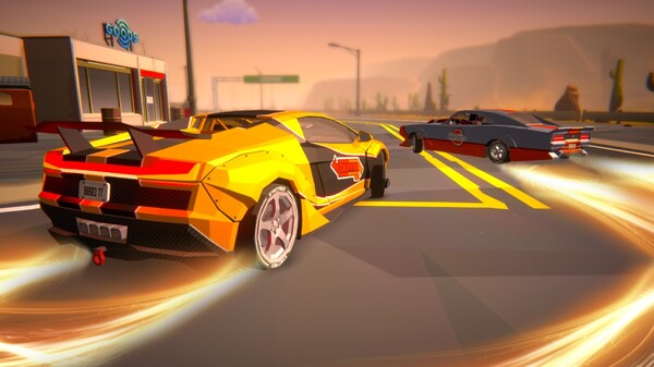 Скриншот из Polyturbo Drift Racing Simulator