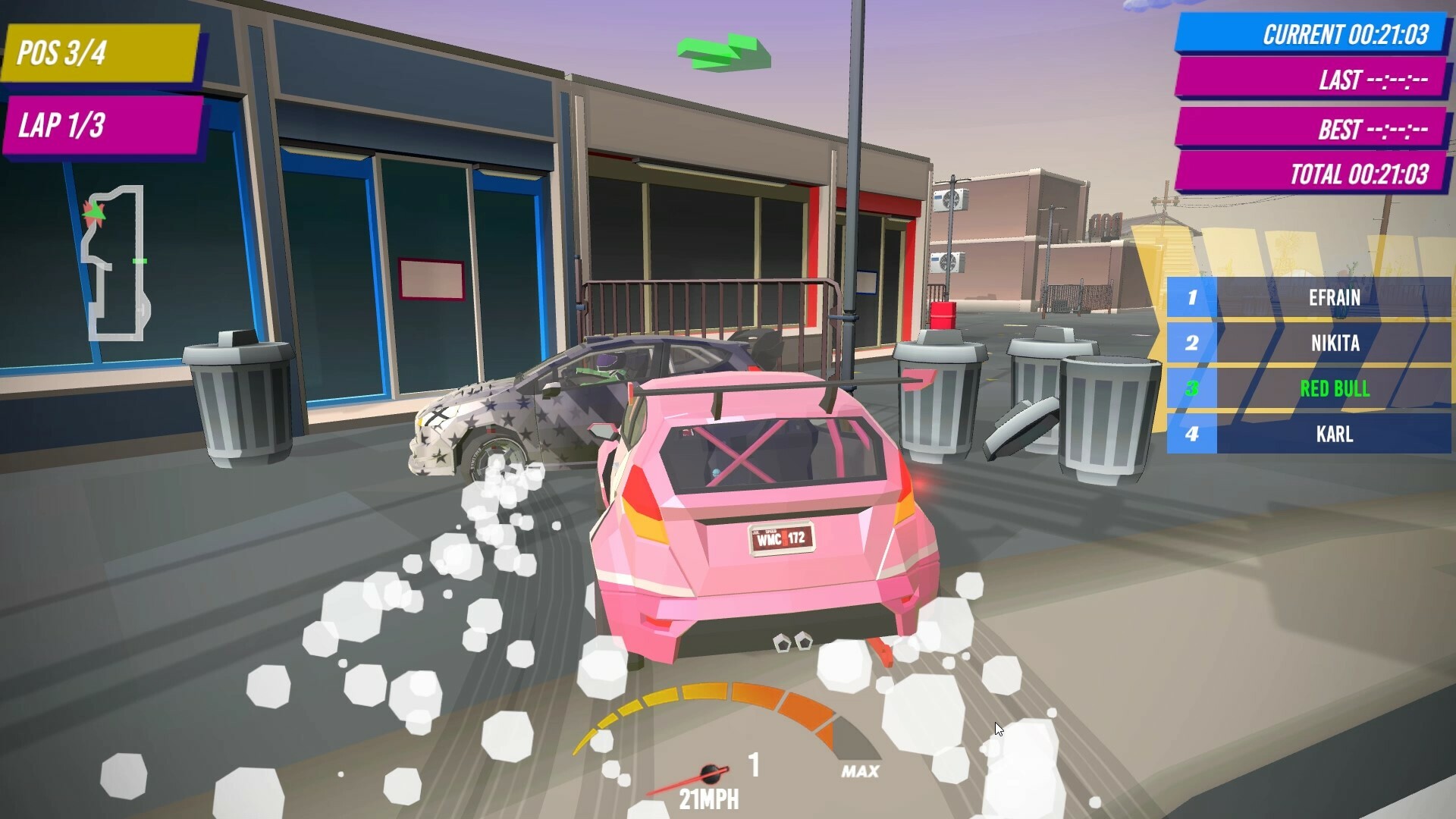 Polyturbo Drift Racing Simulator PC gameplay screenshot 2 of 6