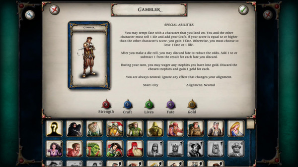 скриншот Talisman - Character Pack #6 - Gambler 1