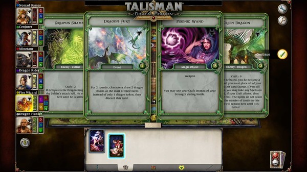 скриншот Talisman - The Dragon Expansion 4