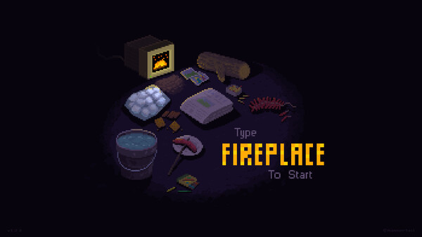 Pixel Fireplace game for Linux 1