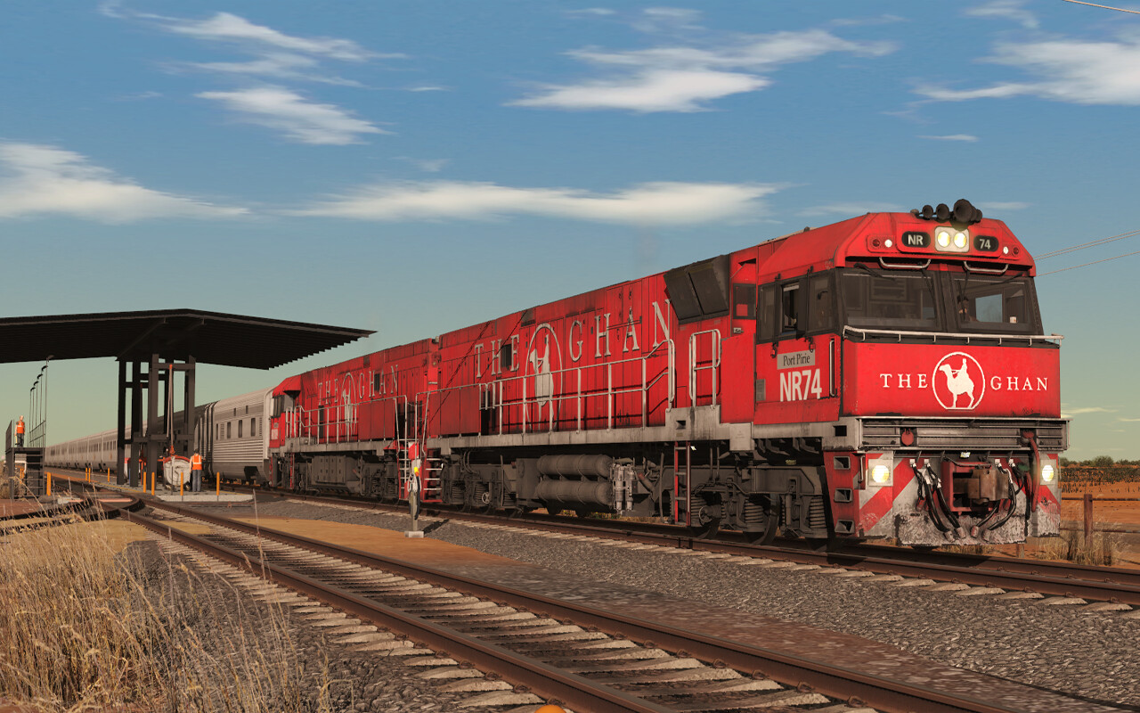 Trainz 2022 DLC - NR Class Locomotive - JBR Ghan Pack #6