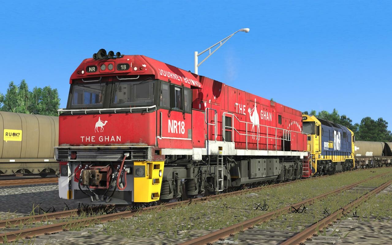 Trainz 2022 DLC - NR Class Locomotive - JBR Ghan Pack #2