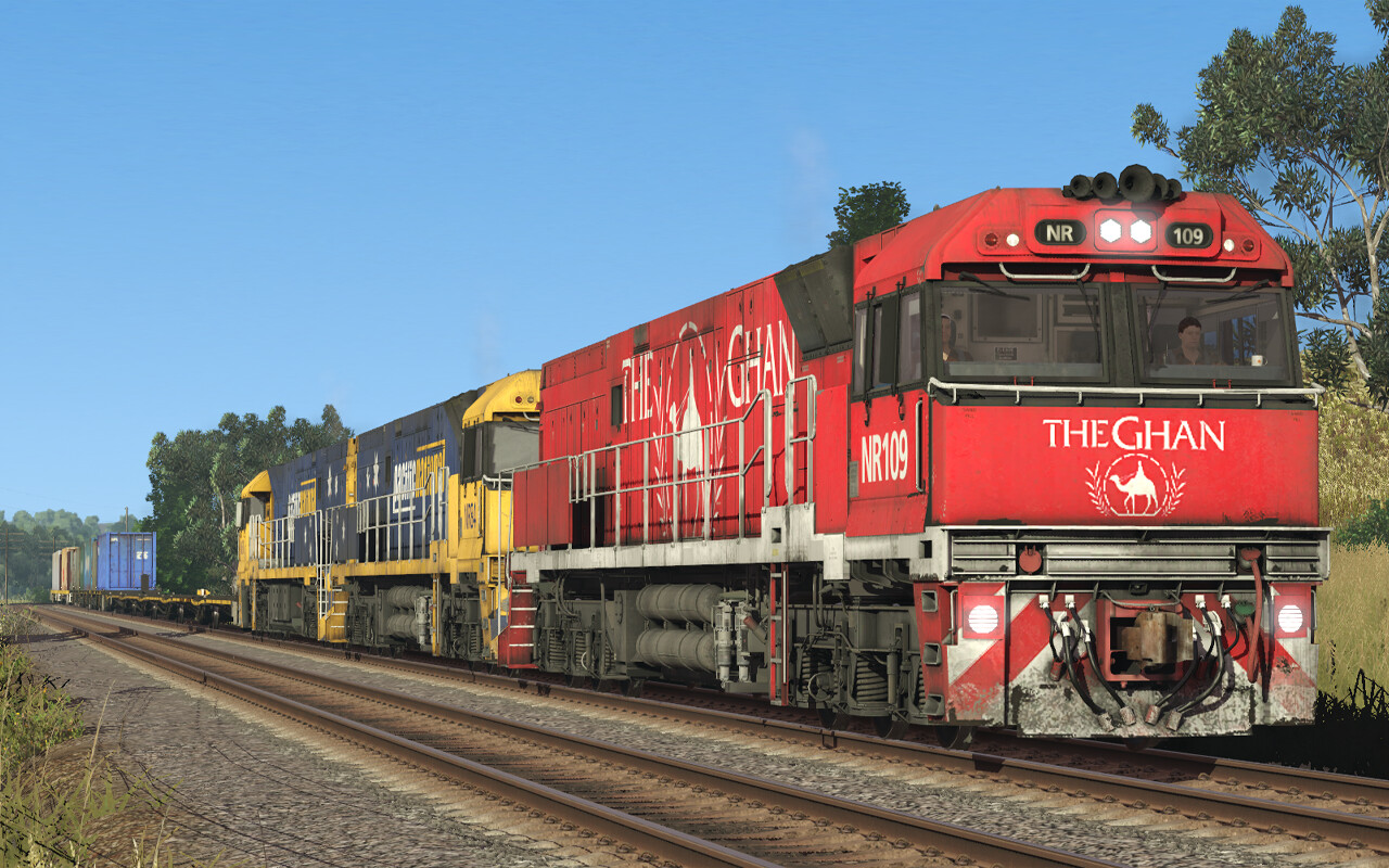 Trainz Plus DLC - NR Class Locomotive - JBR Ghan Pack #0