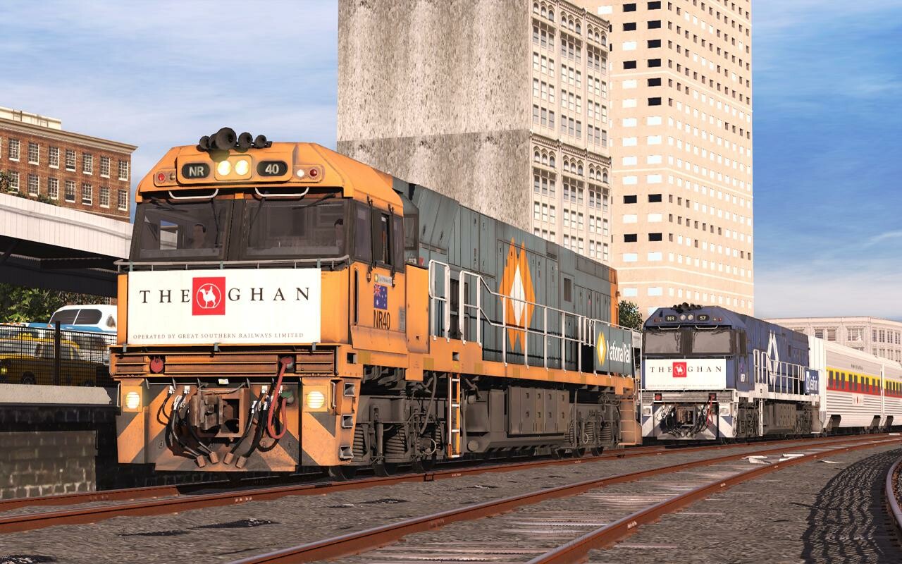 Trainz 2019 DLC - NR Class Locomotive - JBR Ghan Pack #4
