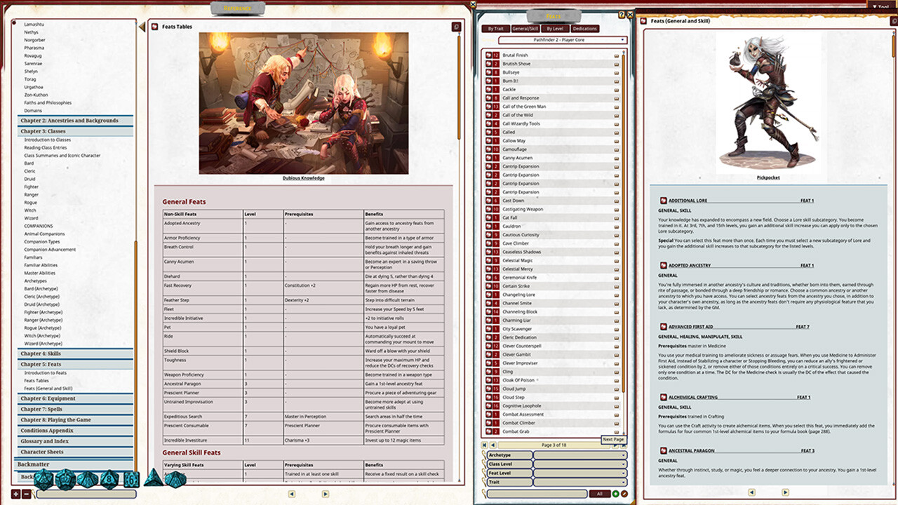 Fantasy Grounds - Pathfinder 2 RPG - Player Core #0