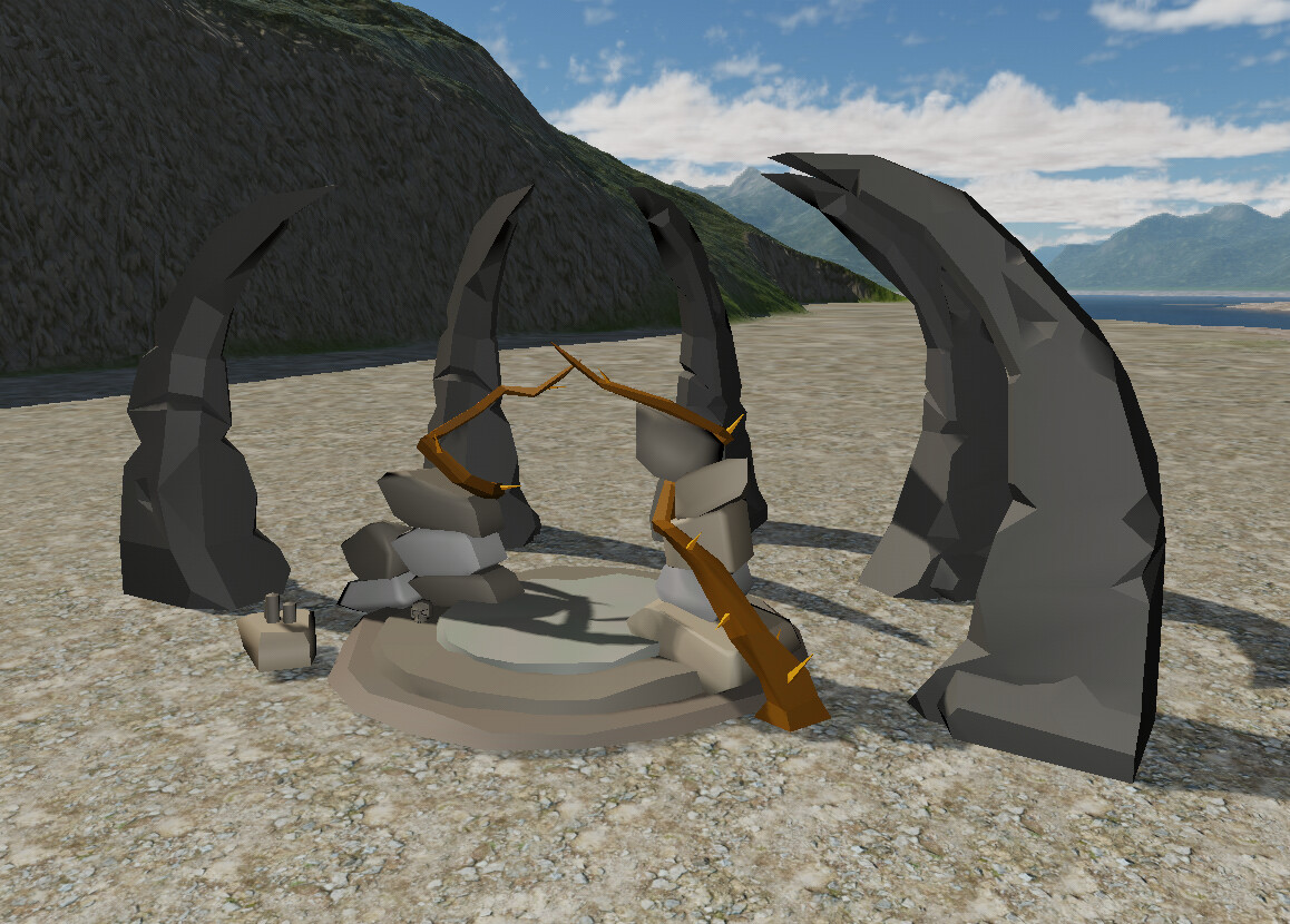 GameGuru MAX Low Poly Mini Kit - Fantasy Portals #4