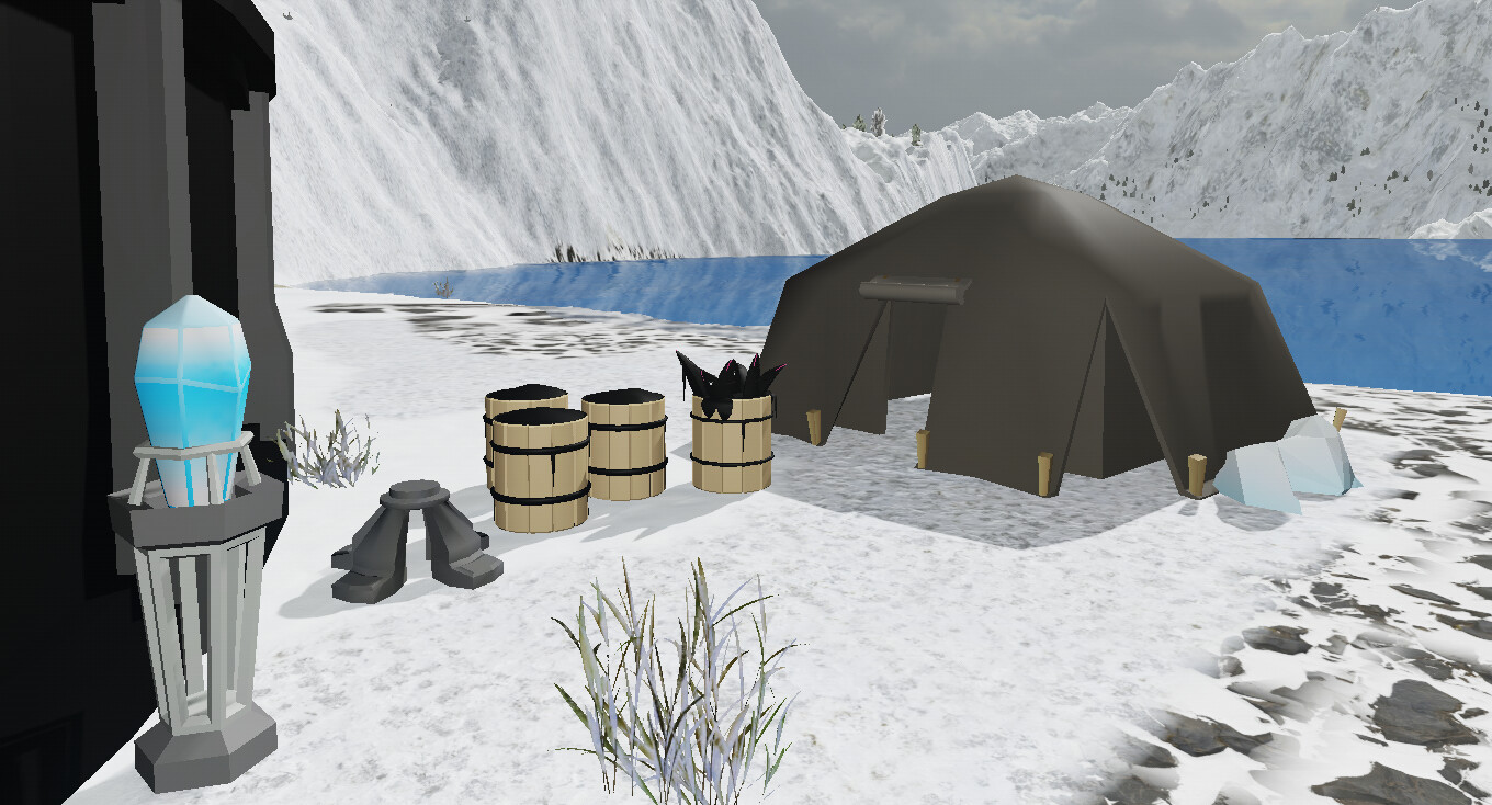 GameGuru MAX Low Poly Asset Pack - Arctic Ruins #7