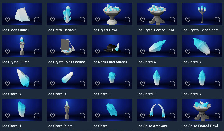 GameGuru MAX Low Poly Asset Pack - Arctic Ruins #2