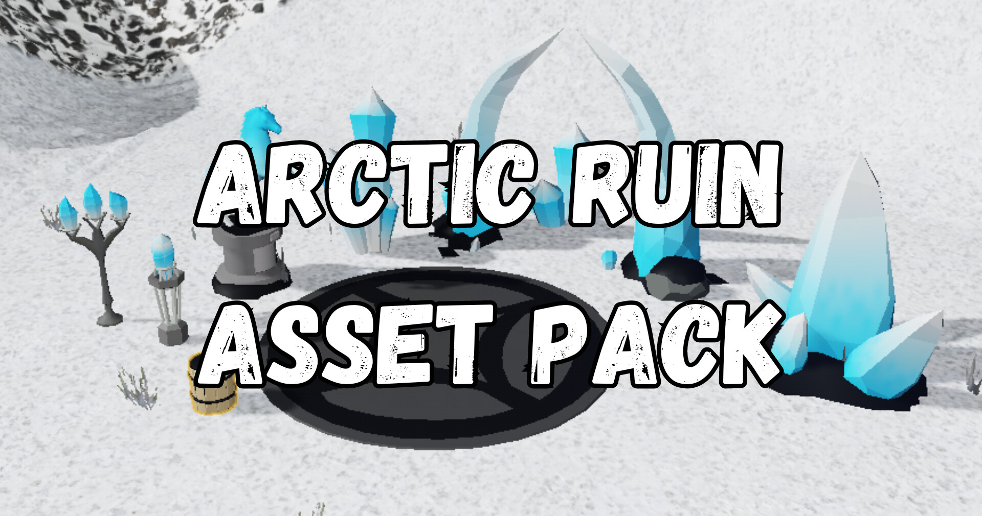 GameGuru MAX Low Poly Asset Pack - Arctic Ruins #0