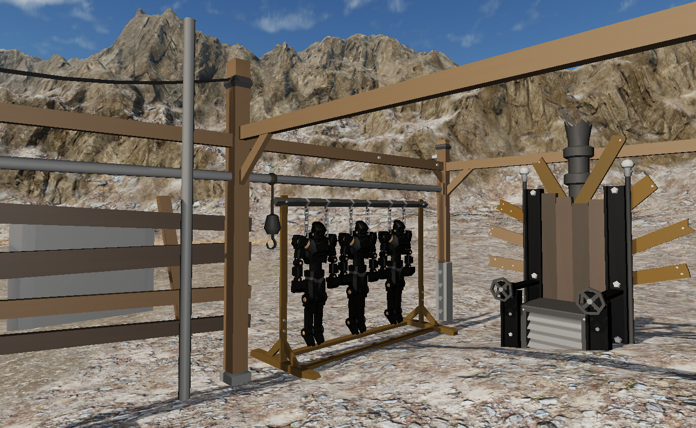 GameGuru MAX Low Poly Asset Pack - Mechanist's Settlement #6