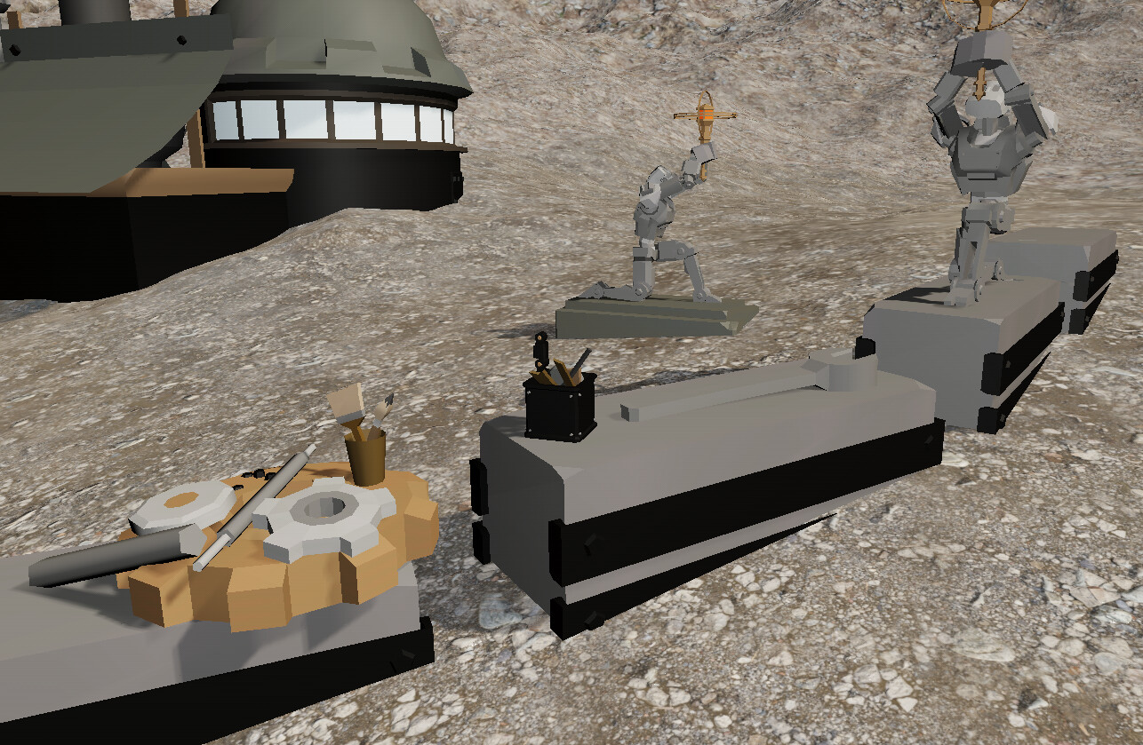 GameGuru MAX Low Poly Asset Pack - Mechanist's Settlement #5
