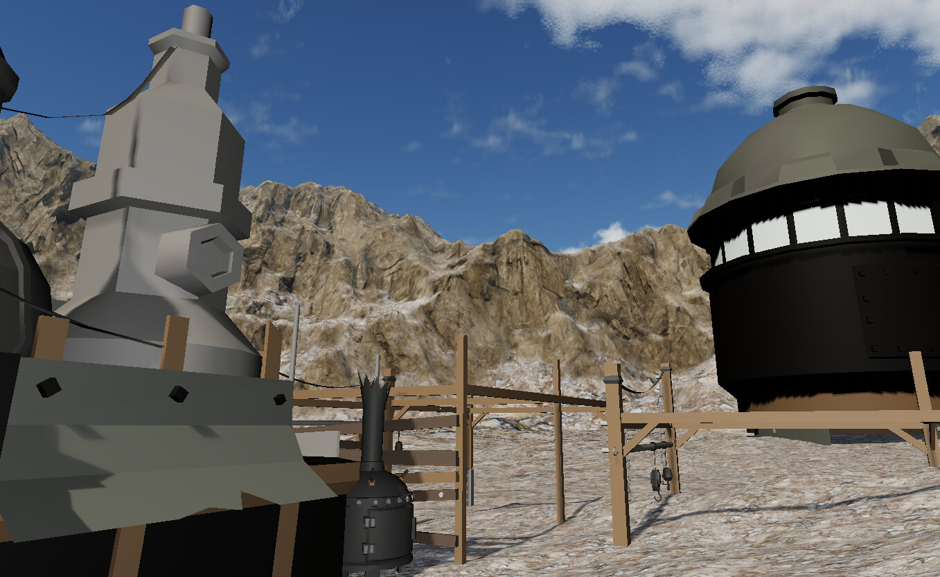 GameGuru MAX Low Poly Asset Pack - Mechanist's Settlement #4