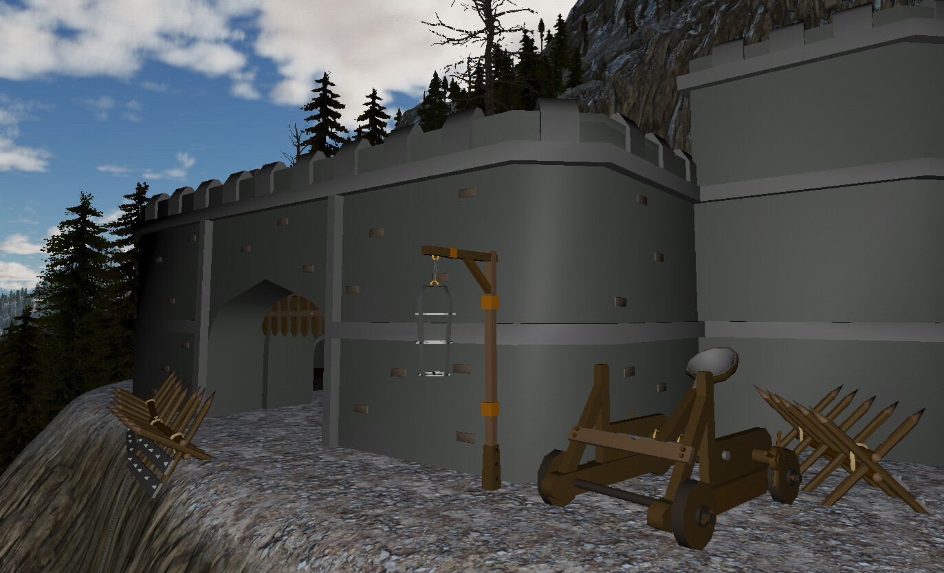 GameGuru MAX Low Poly Asset Pack - Knight's Bastion #9