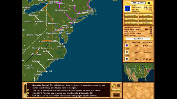 Rails Across America game for windows Pc 1