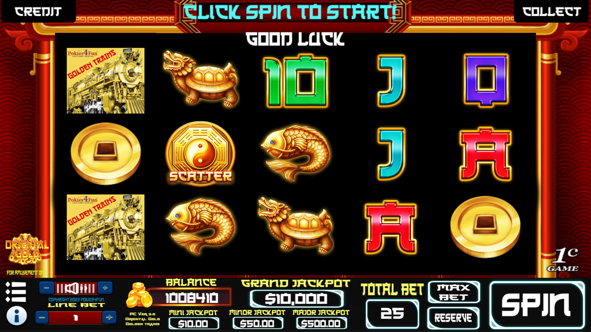Oriental Gold: Golden Trains Edition - Slots screenshot screenshot 3