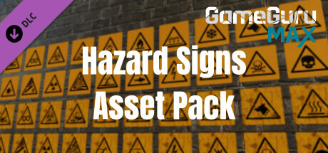 GameGuru MAX Modern Day Asset Pack - Hazard Signs