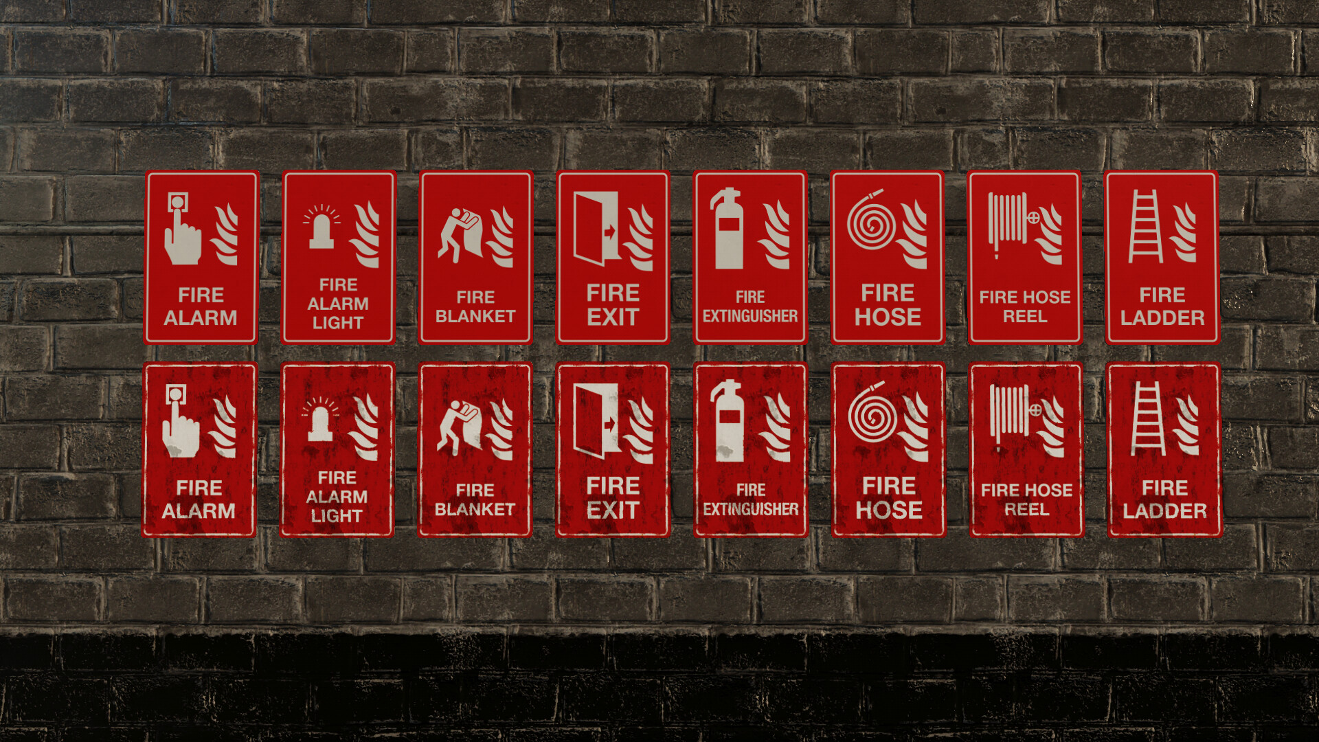 GameGuru MAX Modern Day Asset Pack - Hazard Signs screenshot screenshot 7